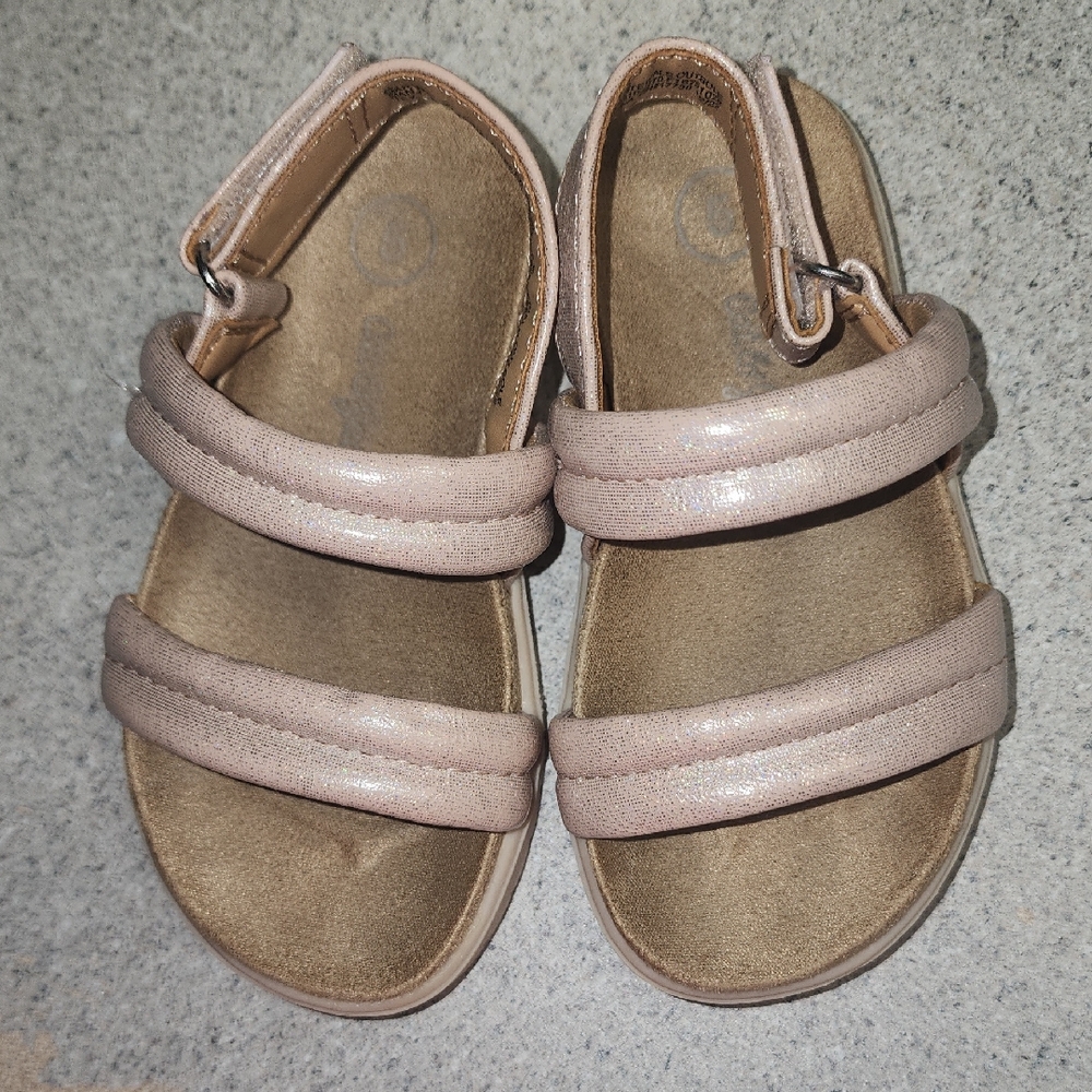 Cat & Jack Kids Sandals in Shimmering Beige